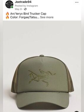 Arc'teryx Men's Forge Green Trucker Cap